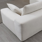 Cream Modular Sectional Living Room Sofa