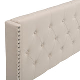 Queen Upholstered Platform Bed