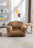 Kid's Bean Bag Chair Velvet Fabric Memory Sponge Stuffed