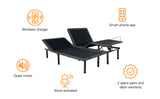 King Size Quick Assembly Adjustable Bed Frame with Voice Activated Controls