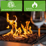28in Propane Fire Pit Table