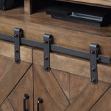 TV Stand Fireplace for TVs up to 80 inches, Minimal Assembly