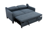 Queen Sleeper Sofa Bed, Modern Fabric Loveseat Futon Sofa Couch w/Pullout Bed,