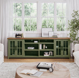 TV Stand Console for TVs up to 100 inches, No Assembly Requried