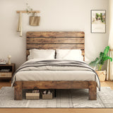 King Size, Wood Platform Bed Frame