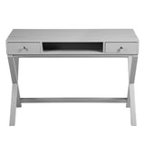 Lift Desk with 2 Drawer Storage, Computer Desk with Lift Table Top