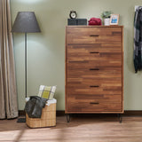 Walnut colored Dresser