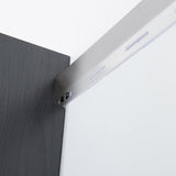 Star Series Wood Utility Storage Garage Cabinet in Metallic Gray
