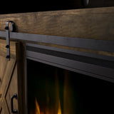 TV Stand Fireplace for TVs up to 80 inches, Minimal Assembly