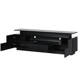 Modern, Stylish Functional TV stand with Color Changing LED Lights