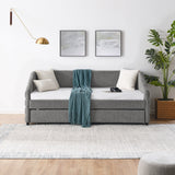 Twin Size Daybed with Two Drawer Trundle