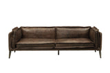 Chocolate Sofa in Top Grain Leather