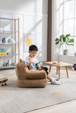 Kid's Bean Bag Chair Velvet Fabric Memory Sponge Stuffed