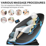 Massage Chair Bluetooth Connection and Speaker Recliner with Zero Gravity with Full Body Air Pressure