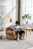 Kid's Bean Bag Chair Velvet Fabric Memory Sponge Stuffed