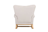 Beige Rocking Chair
