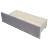 Twin Size Upholstered daybed with Drawers