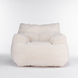 Soft Fabric Tufted Foam Bean Bag Chair