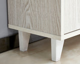 White Bookcase with 2 Doors