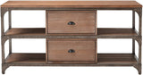 TV Stand in Weathered Oak