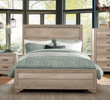 Queen Contemporary Bed frame Natural Finish