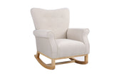 Beige Rocking Chair