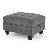 Grey U shape Modular Sectional Sofa