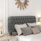 Queen Platform Bed Frame With pneumatic hydraulic Lift function
