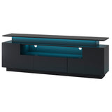 Modern, Stylish Functional TV stand with Color Changing LED Lights