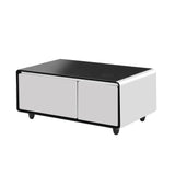 Modern Smart Coffee Table with Built in Fridge!