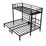 Twin over Twin & Twin Bunk Beds for 3