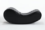 Rocking Leisure chair for back stretching - bench, Relax Yoga Chaise Leather Curved Sofa