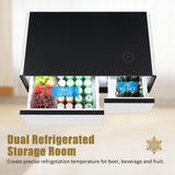 Modern Smart Coffee Table with Built in Fridge!