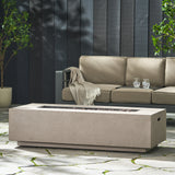 RECTANGLE FIRE TABLE TANK OUTSIDE