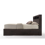 Queen Bed in Espresso
