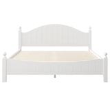 King 4 Piece Traditional White Bedroom Sets