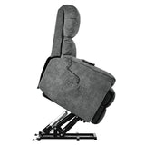 Oris Fur. Power Lift Chair with Massage and Heating Function Soft Fabric Upholstery Recliner for Living Room  (New SKU for PP192721AAE)