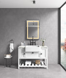 48" Farmhouse Single Bathroom Vanity Set
