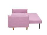 Modern Pink Storage Sofa Multifunctional Folding Living Room Sofa Bed Furniture