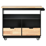 Kitchen Cart Rolling Mobile Kitchen Island