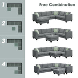 Grey Sectional Sofa