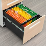 3 Drawer Mobile File Cabinet with Lock Steel File Cabinet for Legal/Letter/A4/F4 Size, Fully Assembled Include Wheels, Home/ Office Design