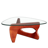 Cherry Triangle coffee table Wood Base