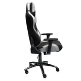 Techni Sport Ergonomic Racing Style Gaming  Chair - Silver