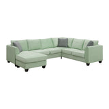 Light Green Sectional Sofa