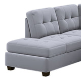 Antique Grey Sectional Sofa