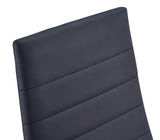 Black Dining chair set for 4