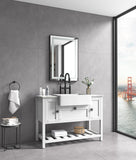 48" Farmhouse Single Bathroom Vanity Set