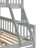 Twin Over Full Bunk Bed with Trundle