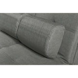 63.4” Futon Dark Grey Sofa bed